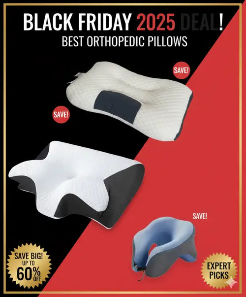 Best Orthopedic Pillows Black Friday Deal — Save Up to 60%