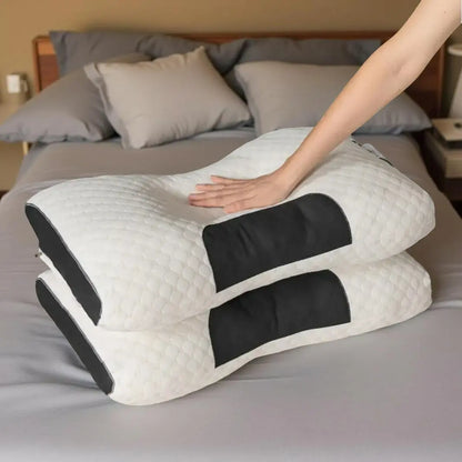 Adjustable orthopedic pillow – conforms to your neck’s shape for personalized comfort