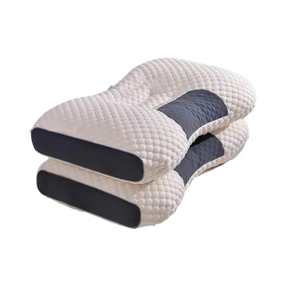 Premium memory foam neck pillows – stackable for storage, designed for pressure point relief